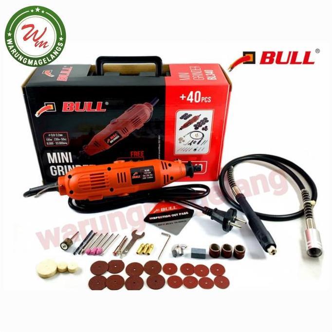 Mini Die Grinder Set 40 Pcs Bull Tuner Set Gerinda Bor Mini