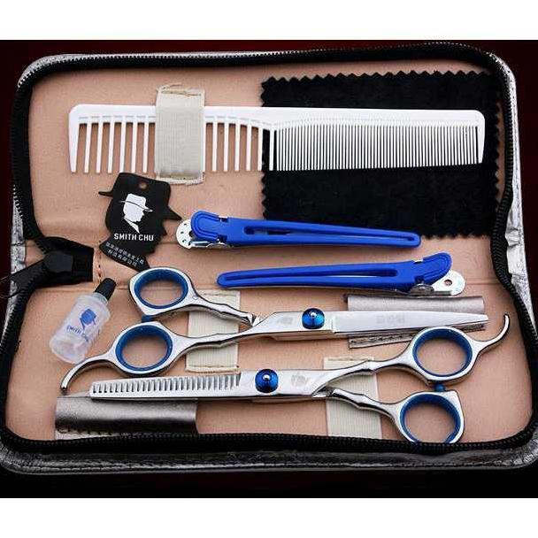 gunting rambut 1 set lengkap / gunting rambut salon / set gunting rambut / gunting cukur rambut stai