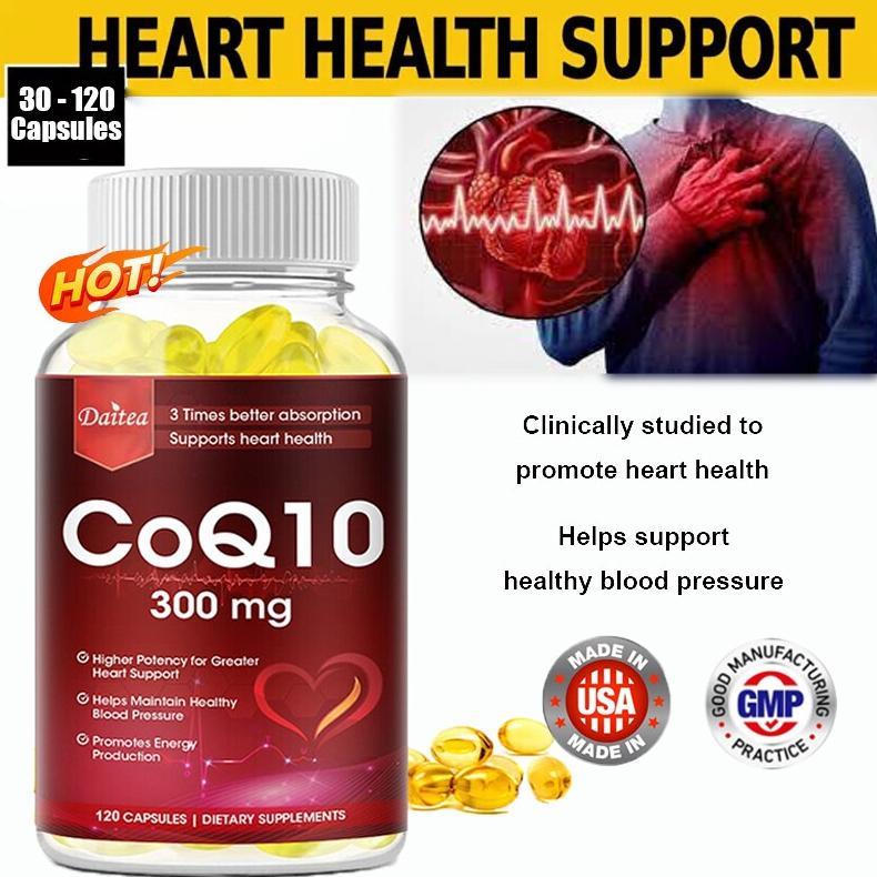 Daitea Coq10 300Mg (30/60/120 Kapsul) / Suplemen Jantung / Coenzyme Q10