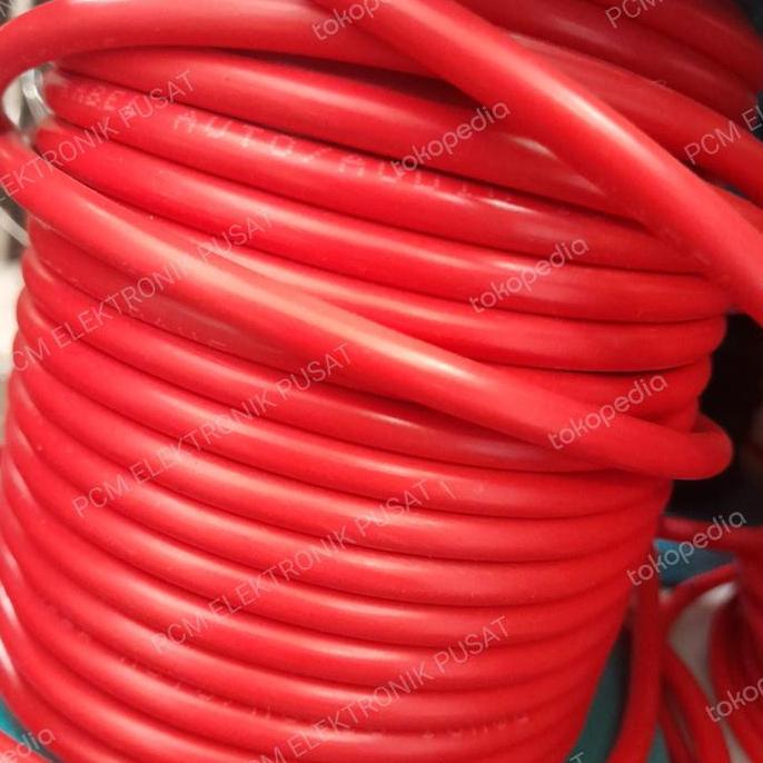 Promo Kabel Awg10 Awg 10 Kabel Serabut Tembaga Putih Harga Per Meter Merah Cod