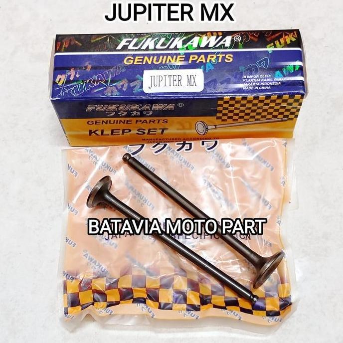 Klep Set Motor Yamaha Jupiter Mx Mx King Mx New 135 Vixion Old Payung Klep In Ex Merek Fukukawa Mura
