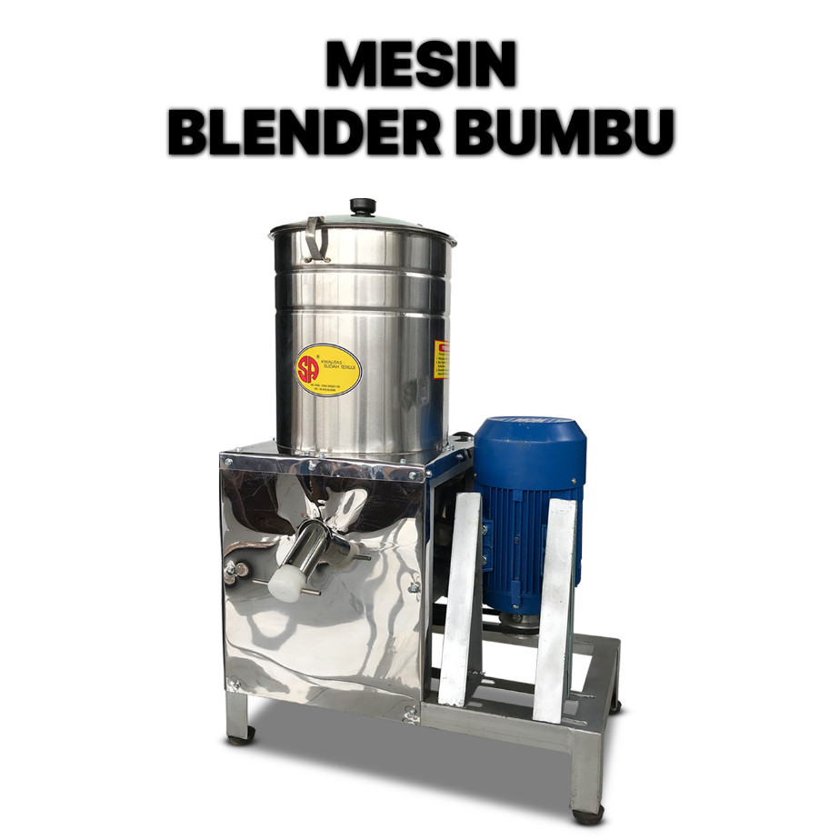 Mesin Blender Bumbu Kapasitas 5kg Alat Giling Bumbu Halus Mesin Selep Bumbu