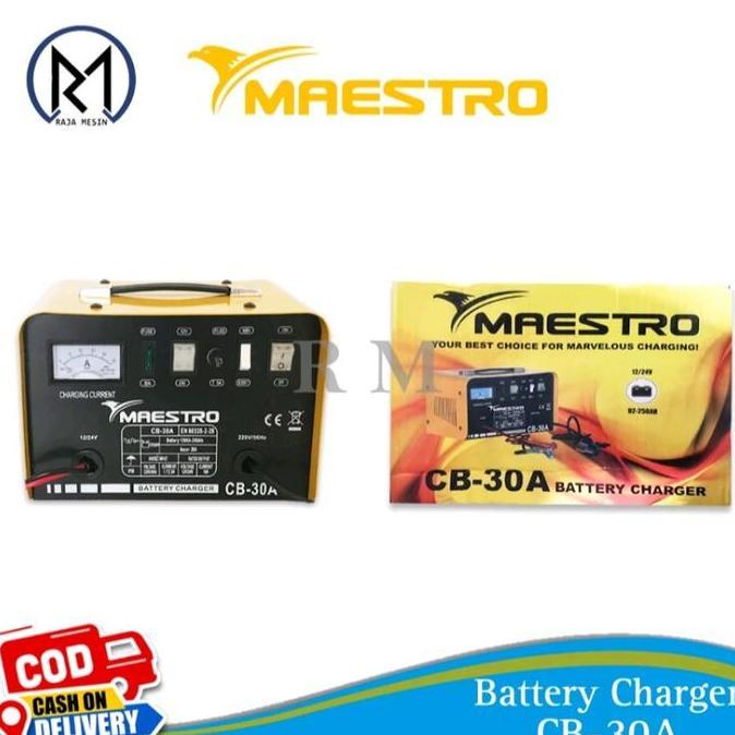 Murah Cb30A Charger Battery Maestro Cas Accu Aki Cb 30A Maestro