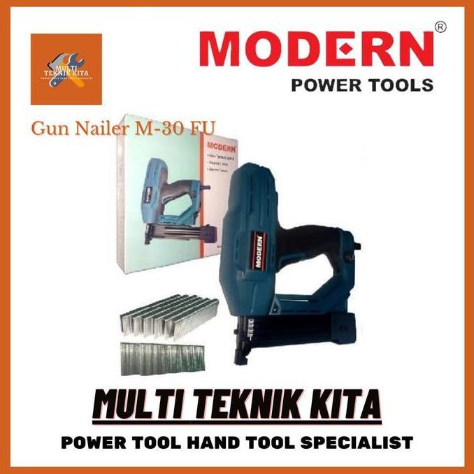 afilama_cord - gun nailer stapler modern m-3fu staples paku tembak mesin electric