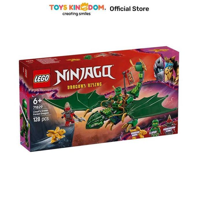 LEGO NINJAGO LLOYDS GREEN FOREST DRAGON