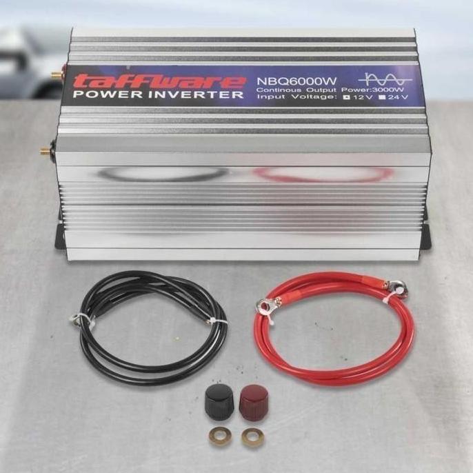 TERBARU - inverter Pure Sine Wive 6000 Watt DC 12 volt to AC 220 volt Alat Pengubah Arus Dari Aki Ja