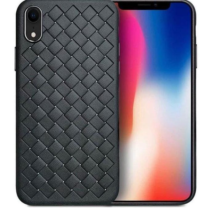 Soft Case iPhone XR Casing Cover HP Original Premium Woven Silicone