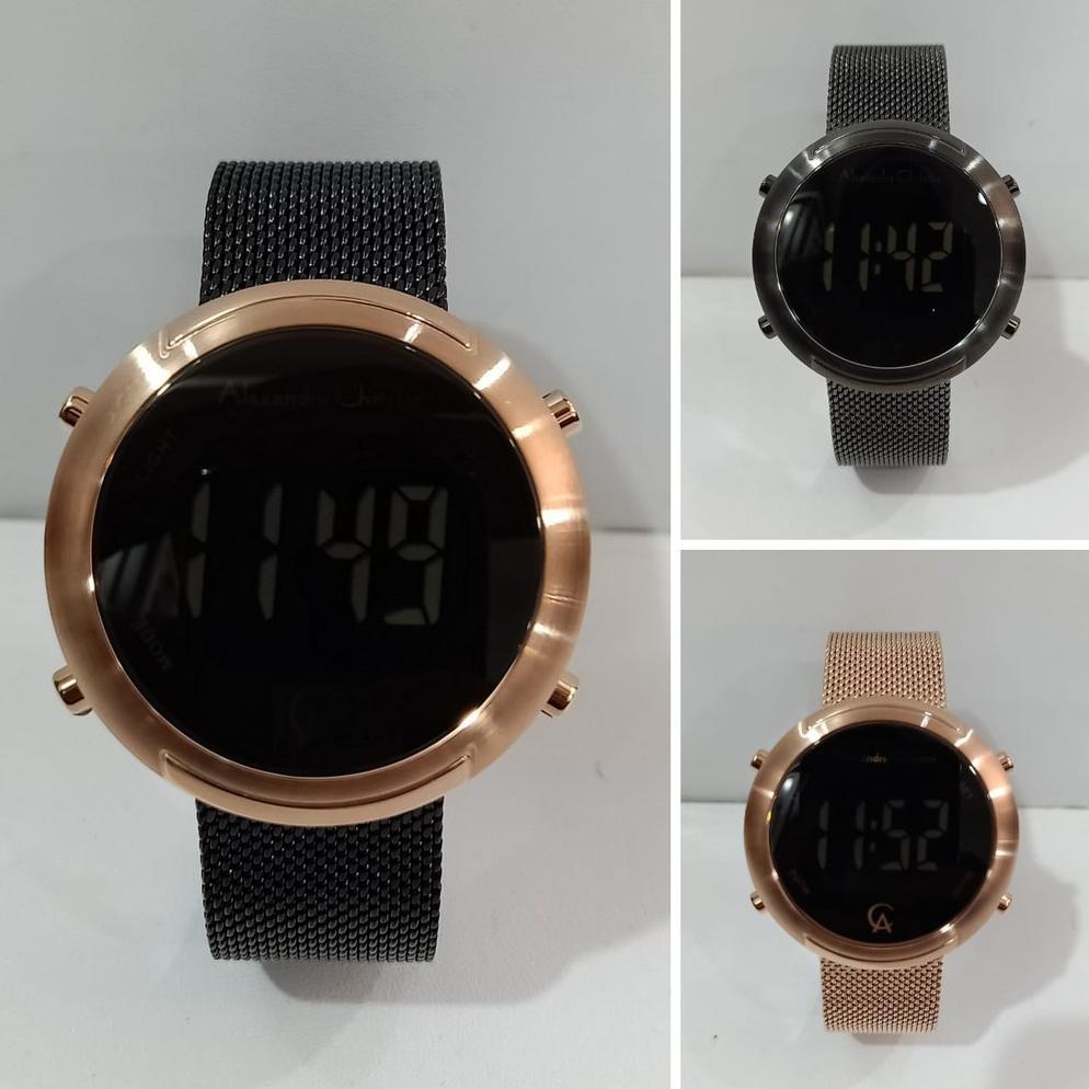 Jam Wanita Digital Alexandre Christie AC9337 AC 9337 ORIGINAL Garansi Resmi Alexander Christie
