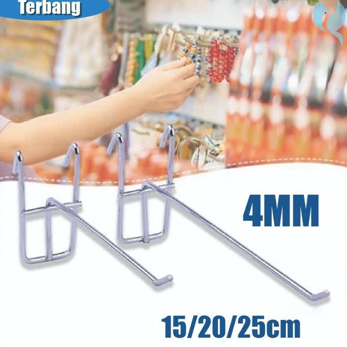 Promo 10Pcs Cantolan Ram Besi 15Cm 10Cm Hook Ram Dinding Hook Ram Hook Ram Gantungan Besi Ram Gantun