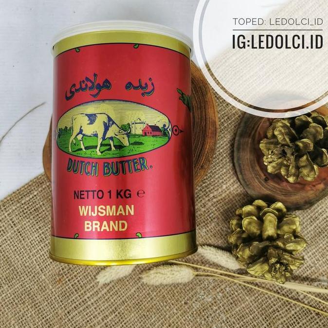 Runmilk- Termurah Wijsman Butter Mentega Wijsman Wisman Wysman Kaleng 1 Kg