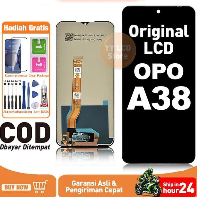 TERBARU - YY-Original For LCD OPO A38 lcd asli hp layar lcd anti blue light HD HOT SALE Kualitas Ter
