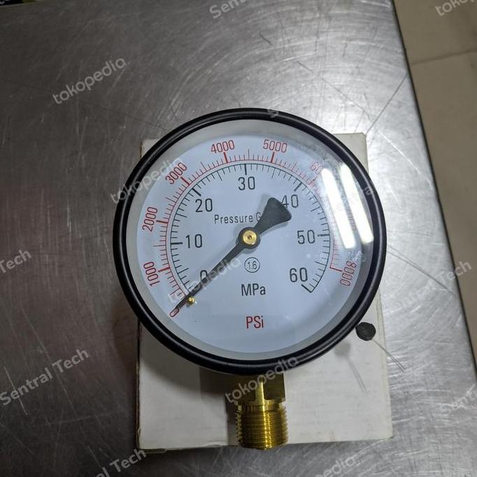 BEBAS ONGKIR - Pressure Gauge Nozzle Tester / Meteran Nosel Tester