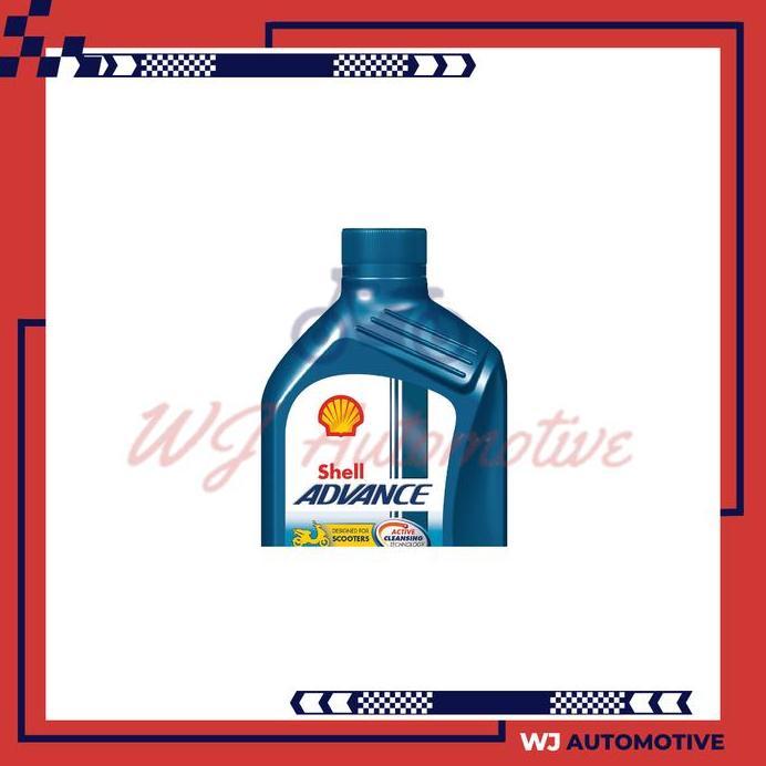 Shell AX7 Scooter 20W40 1 Liter Oli Mesin Motor Advance 20W 40 1Liter