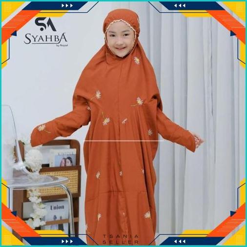 Diskon Lebaran Mukena Terusan Daisy Couple Tk Anak Dewasa | Syahba