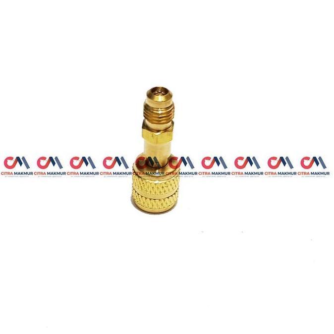 Adaptor Selang Manifold R32 R410 Konektor Connector Freon Refrigrant R 32 R 410 R410a AC Nepel R22