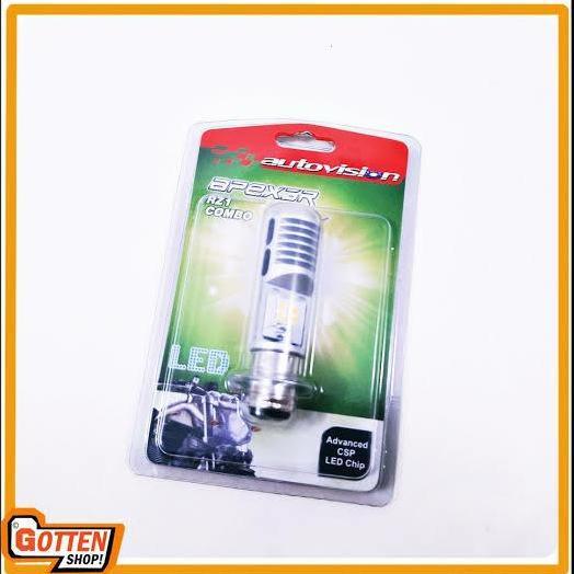 Bohlam Lampu Depan Led Motor Beat Vario Supra X 125 Satria Autovision