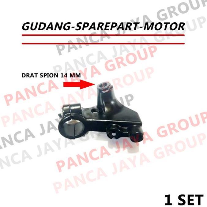 Dudukan Rumah Handle Kiri Spion Rem Suzuki Skywave Hayate Sky-Wave 125