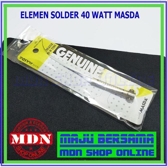 Elemen Solder 40 Watt Masda kualitas bagus