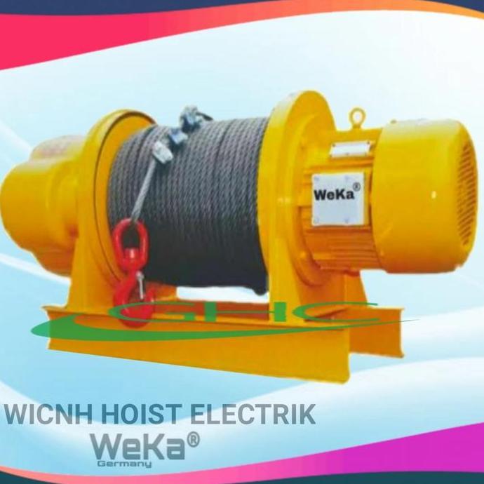 MARTEKNO ELECTRIC WINCH HOIST 5 TON 100 METER WEKA GERMANY