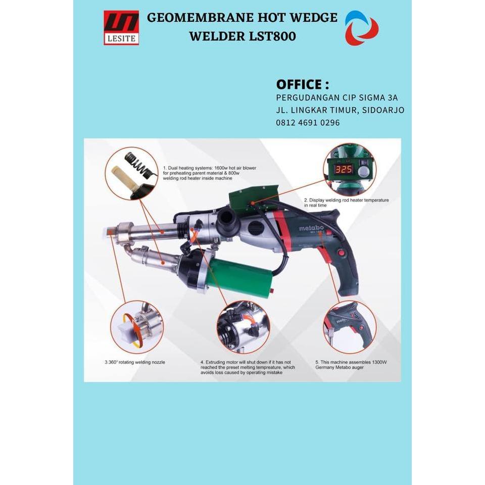 MARTEKNO Plastic Extrusion Welder LST610C-Extruder