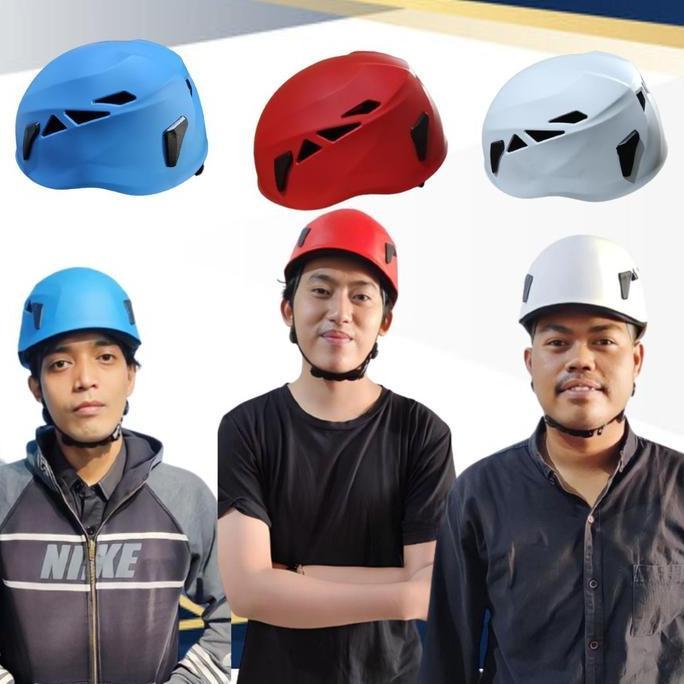 Helm Safety Panjat Tower Climbing Proyek Sar Rescue Mountaineering