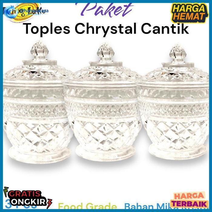Toples Cantik Chrystal 3 Pcs - Toples Kristal