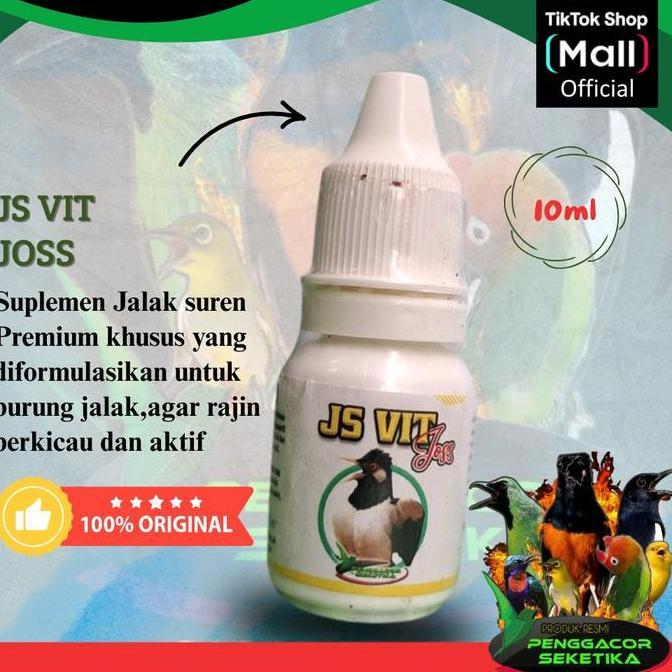 Js Vit Joss Suplemen Vitamin Burung Jalak Suren murah