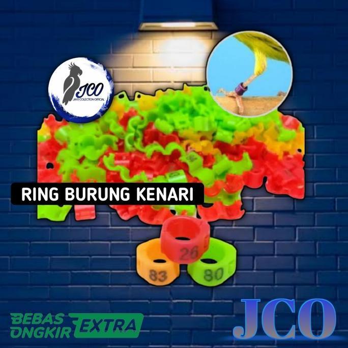 RING KAKI BURUNG KENARI RING 3MM JEPIT BURUNG KENARI murah