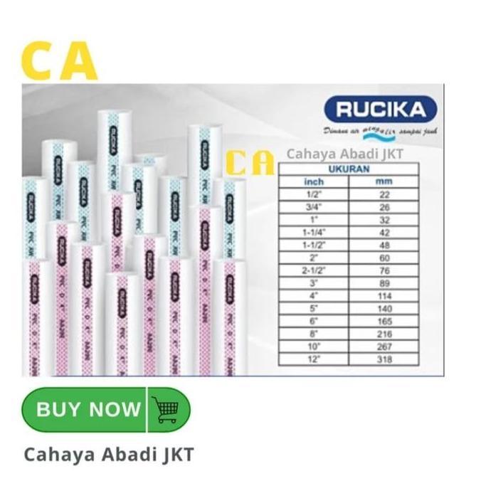 PIPA AIR PVC RUCIKA WAVIN 4" / 4in D