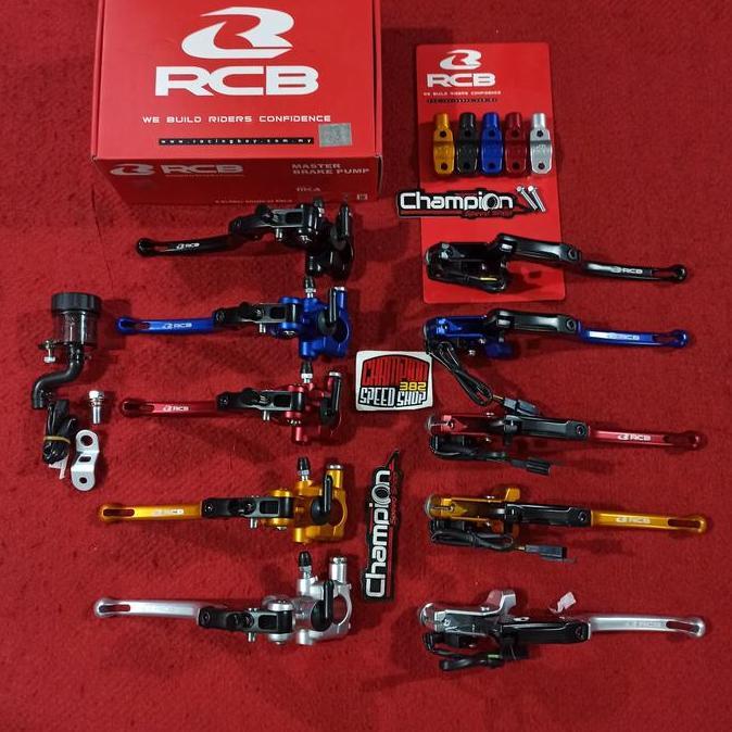 Paket Master Rem Handle Kopling Racing Boy RCB S1 14mm ORI Universal