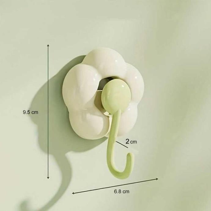 SHANNOORA Gantungan Dinding Suction Cup Hook Model Sunflower