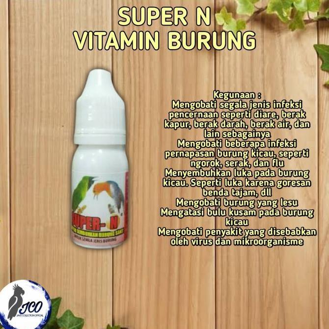 VITAMIN BURUNG SUPER N murah