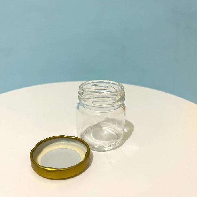 Jar Kaca Bulat 30ml / Mini Jar Kaca 30ml / Madu / Selai