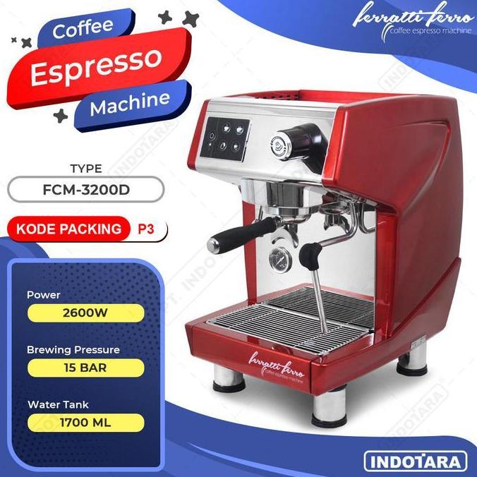 Ferratti Ferro Espresso Machine FCM3200D
