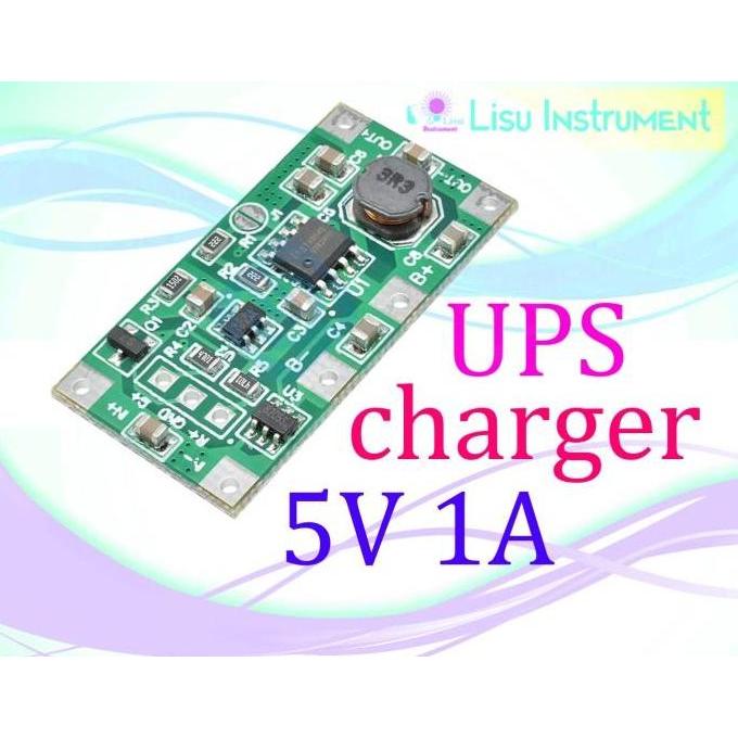 5V 1A UPS Charging 18650 Lithium Battery Step Up Module