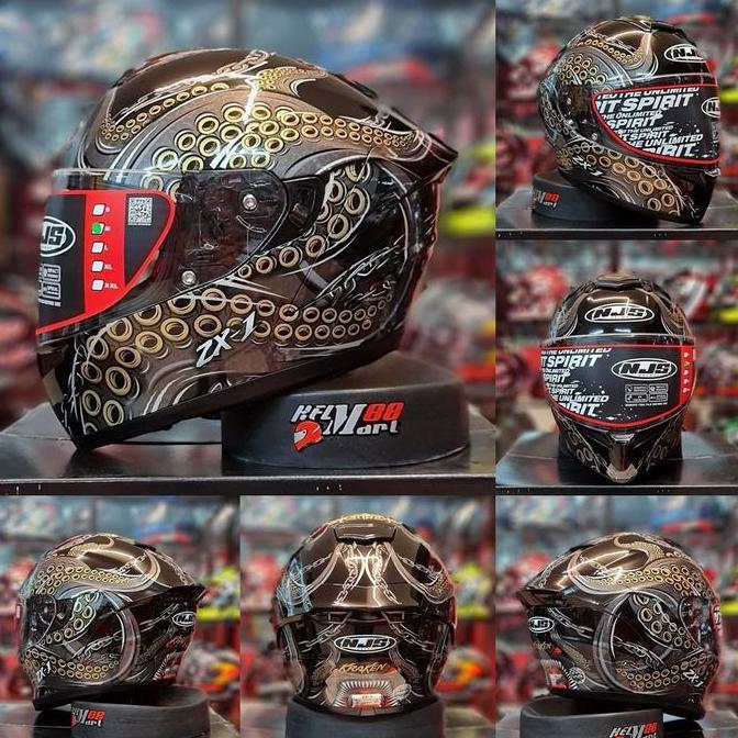 NJS ZX-1 Helm Full Face - Helm NJS ZX1