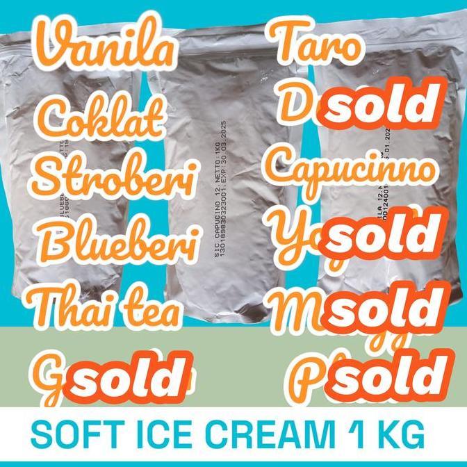 bubuk es krim soft / soft ice cream