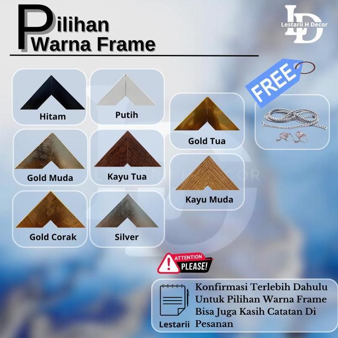 lukisan kanvas abstrak minimalis || hiasan dinding kamar