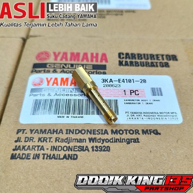 RESTOCK NOZZLE NOZEL NOSEL KARBU KARBURATOR RX KING ORIGINAL YAMAHA GENUINE PART