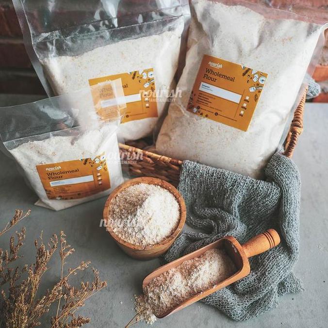 Whole Wheat Flour / Whole Meal Flour / Tepung Gandum Utuh 250 gr