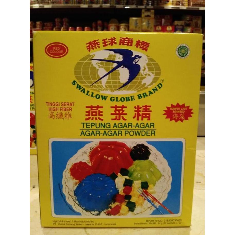 Agar Agar Swallow Globe - 1 Dus