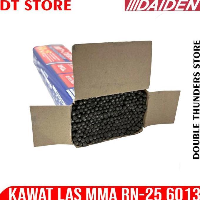 Promo Daiden Kawat Las Listrik Kawat Las Elektroda 2,6Mm X 350Mm Aws E6013 Welding Electrodes Rn-25 