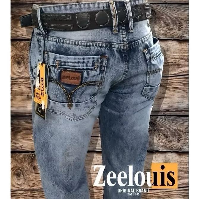 Celana Jeans Panjang Pria/Jeans Zeelouis Oiginal 100%/Celana Jeans Pria Jumbo /Celana Panjang Lois O