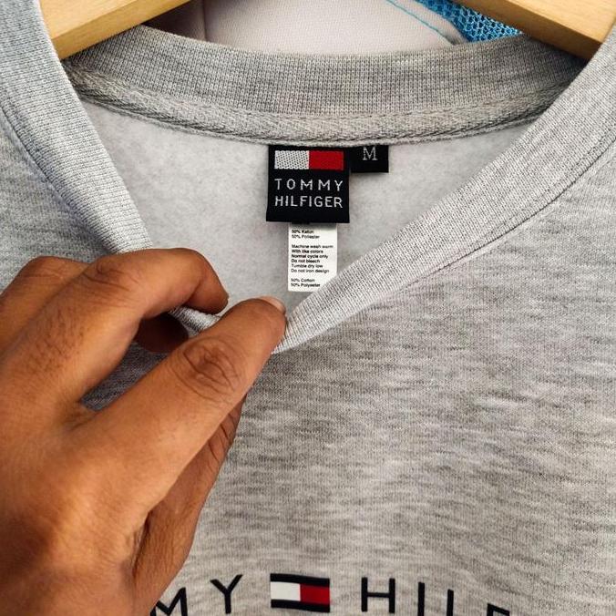 Crewneck Tommy Import Sweatshirt Unisex Hilfiger Sweater