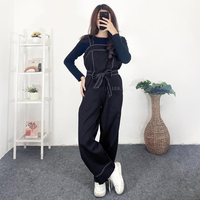 AZKA JUMPSUIT/ OVERALL WANITA / LEA.STORE Setelan Panjang  Dewasa Casual