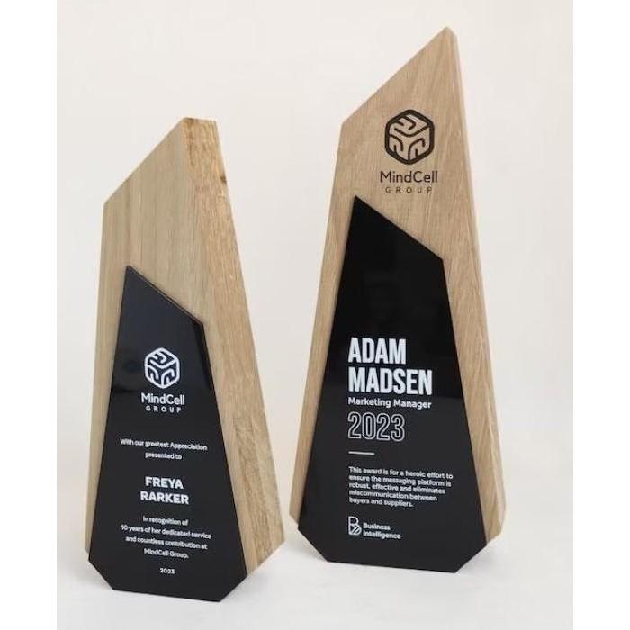 Trophy Kayu Custom | Piala Kayu Custom | Plakat Kayu Custom