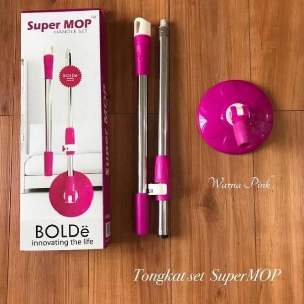 Handle Set Bolde Super Mop / tongkat Pel super Mop