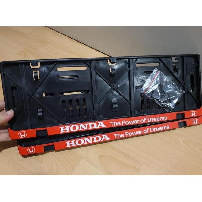 Dudukan plat Nomor Mobil HONDA