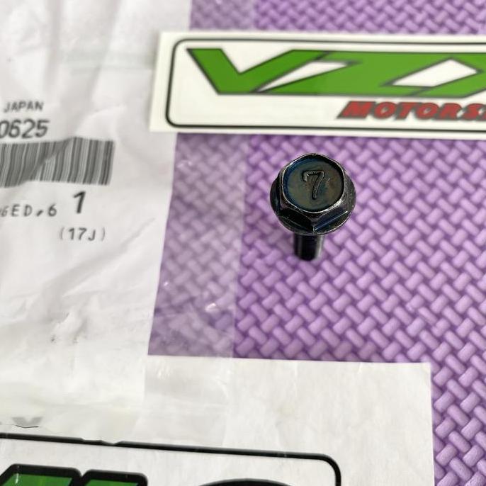 Baut Kunci 10 Bolt Flanged 6mm x 25mm Ninja RR 150 R Original Kawasaki
