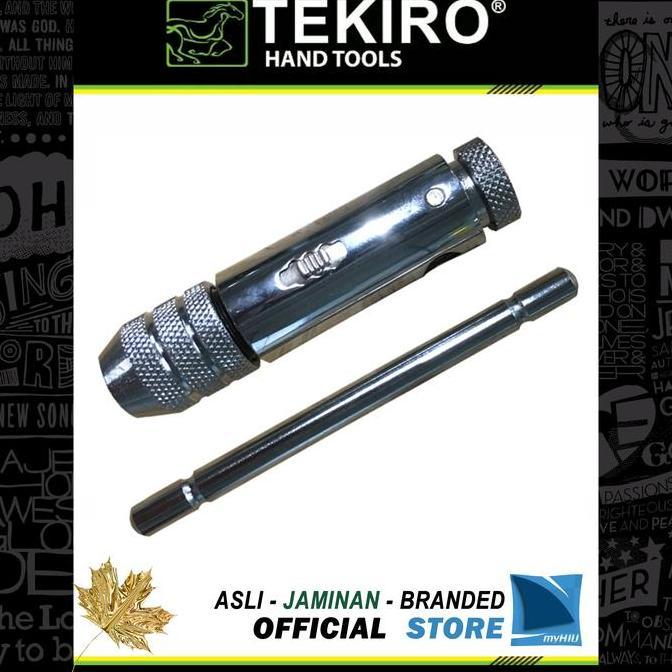 Gagang Tap Racet M3~M10 Pembuat Drat / Ratchet Tap Handle TEKIRO